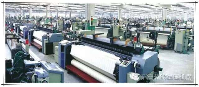 萨震节能空压机纺织行业客户案例