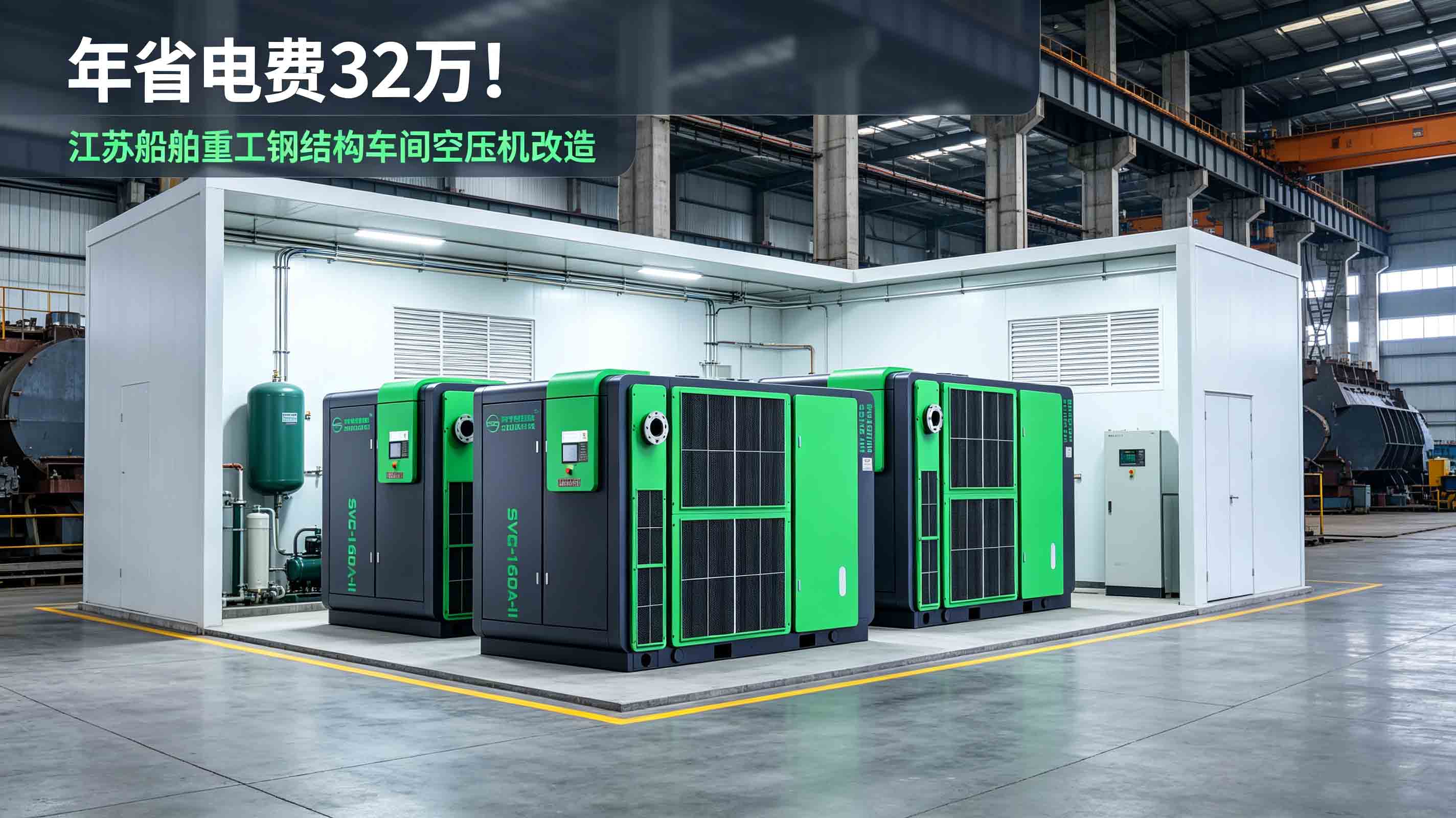 ����160kW˫�����ű�Ƶ��ѹ��������ҵӦ��